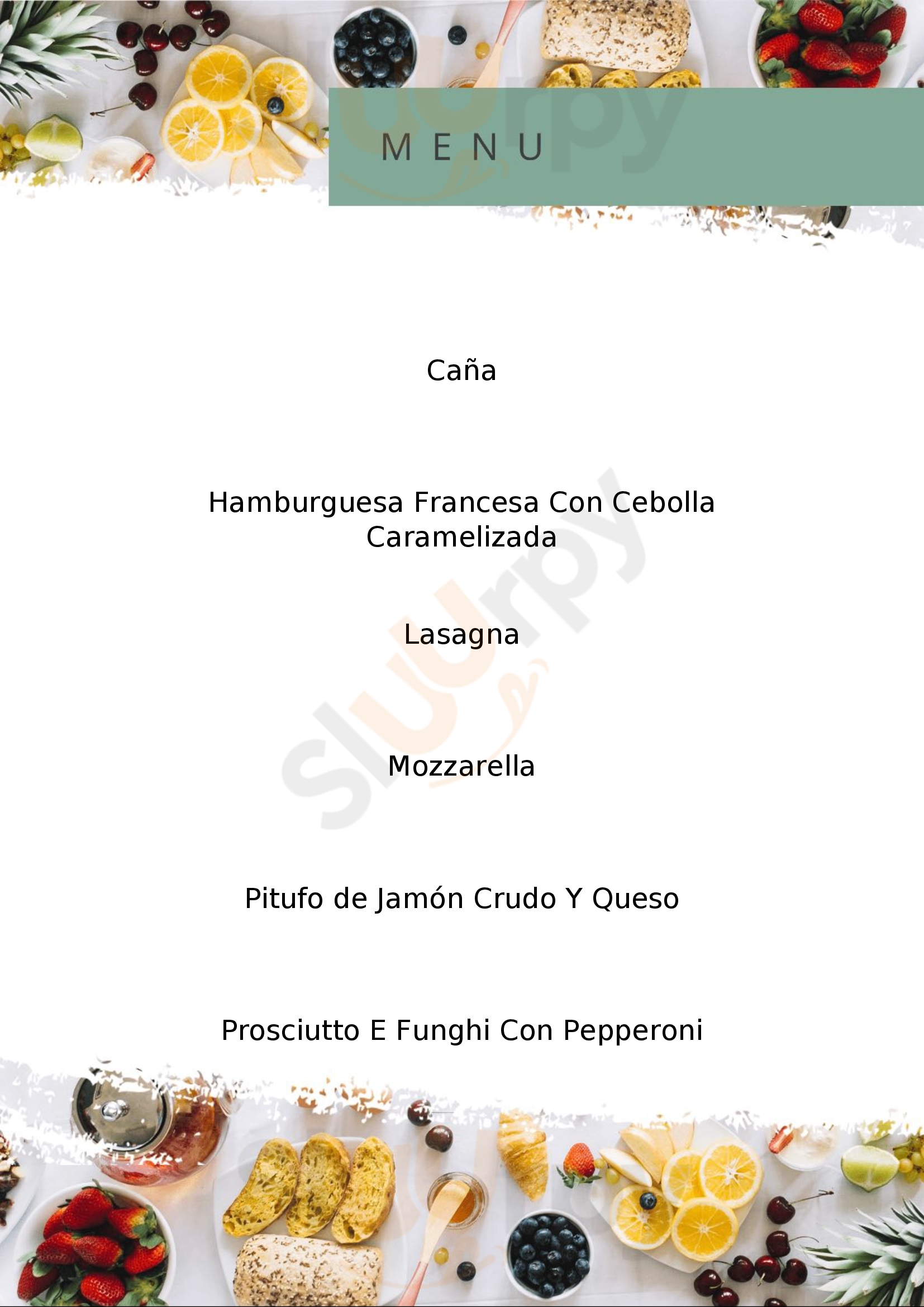 A'roma Fuengirola Menu - 1