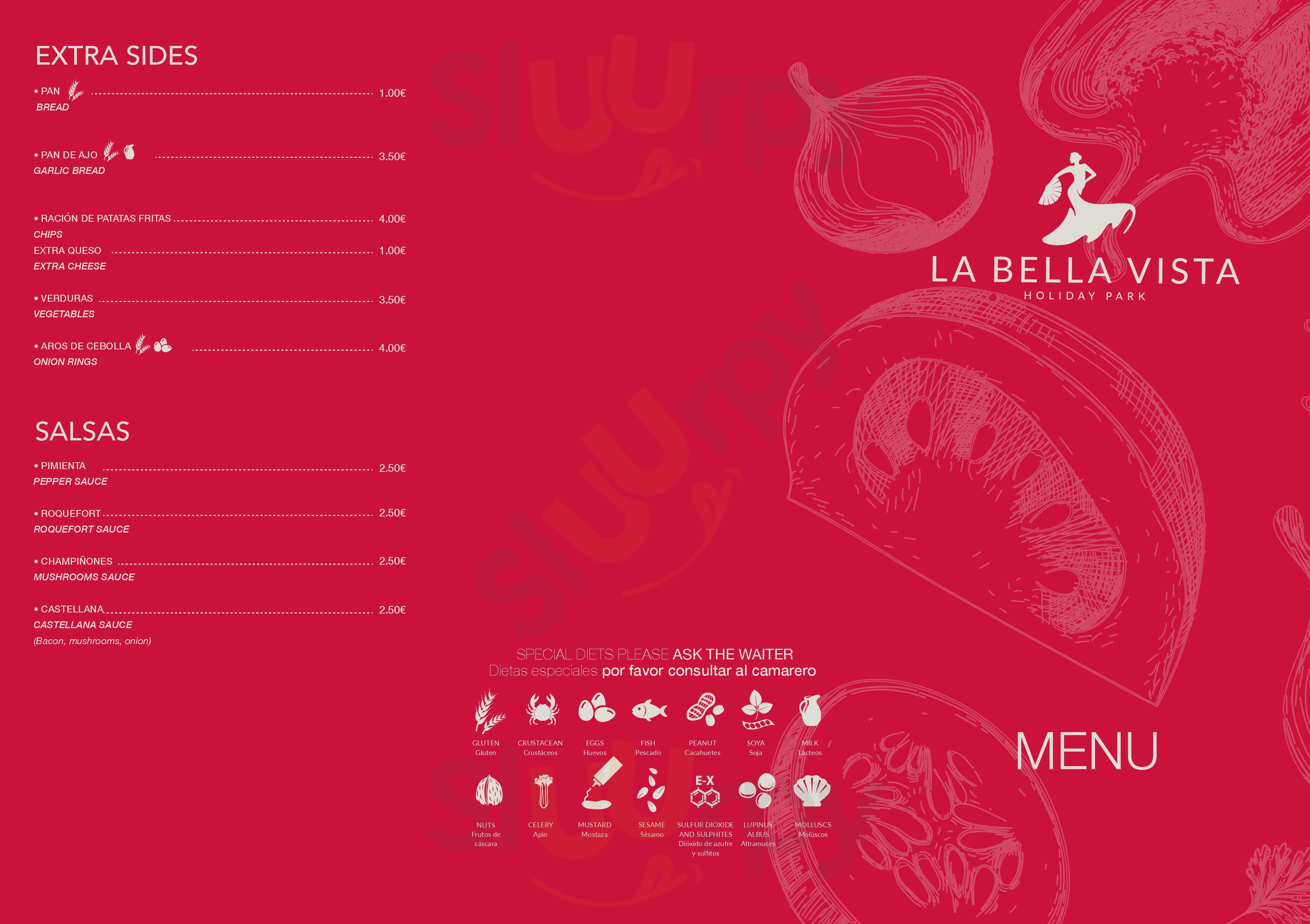 La Bella Vista Restaurant Manilva Menu - 1