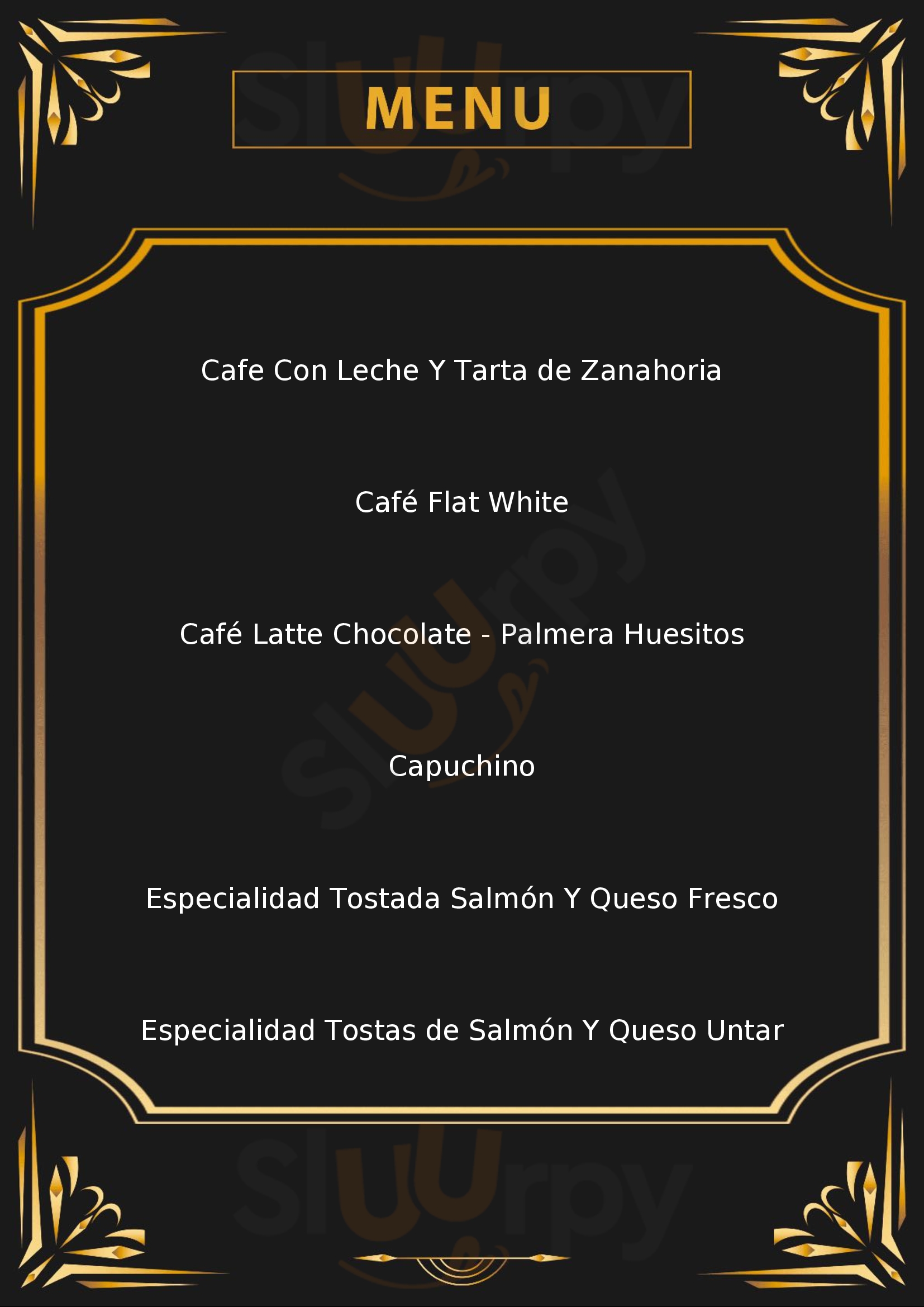 Cafe Club Carambuco Málaga Menu - 1