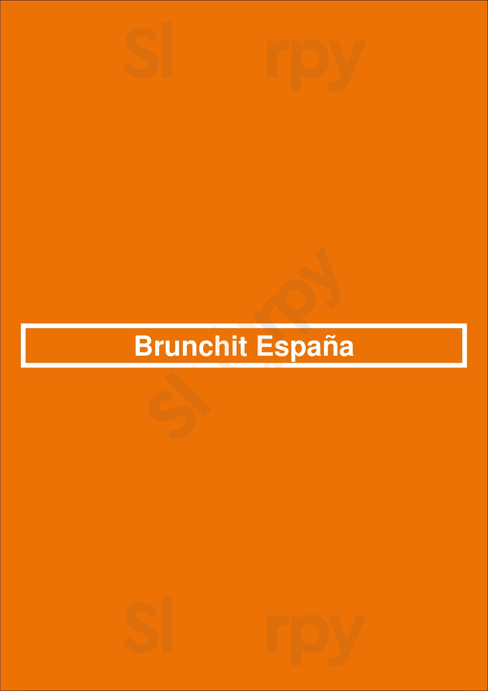 Brunchit - Alhóndiga Málaga Menu - 1