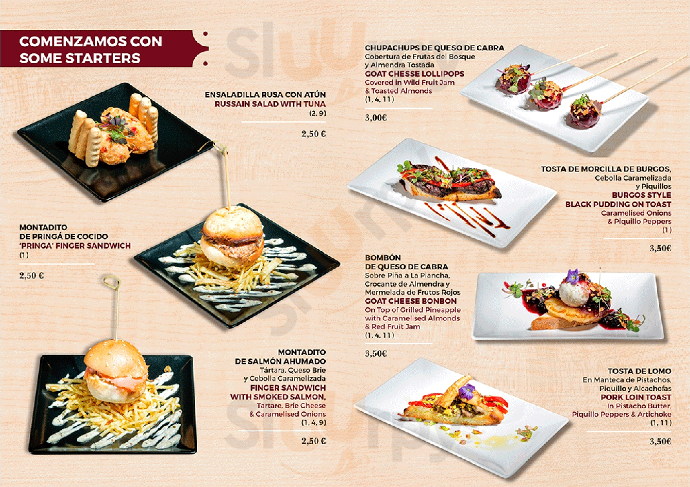 Gktime San Pedro San Pedro de Alcántara Menu - 1