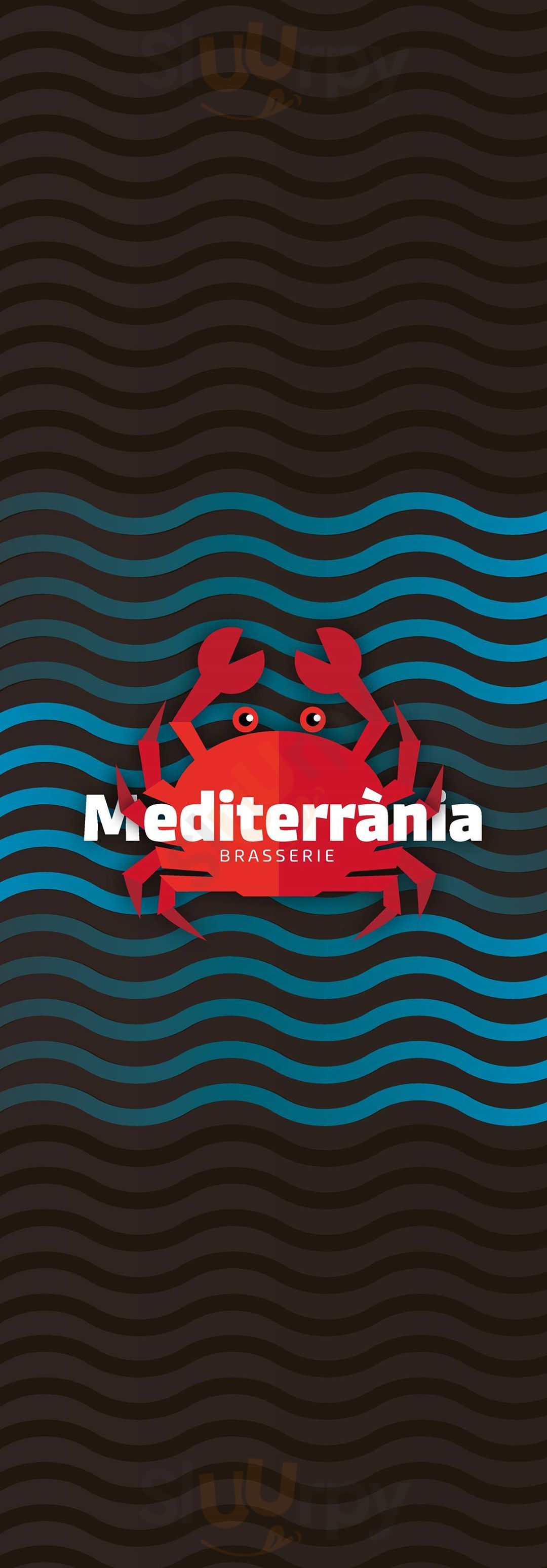 Mediterrània Brasserie Barcelona Menu - 1