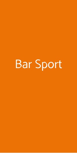 Bar Sport, Mestre