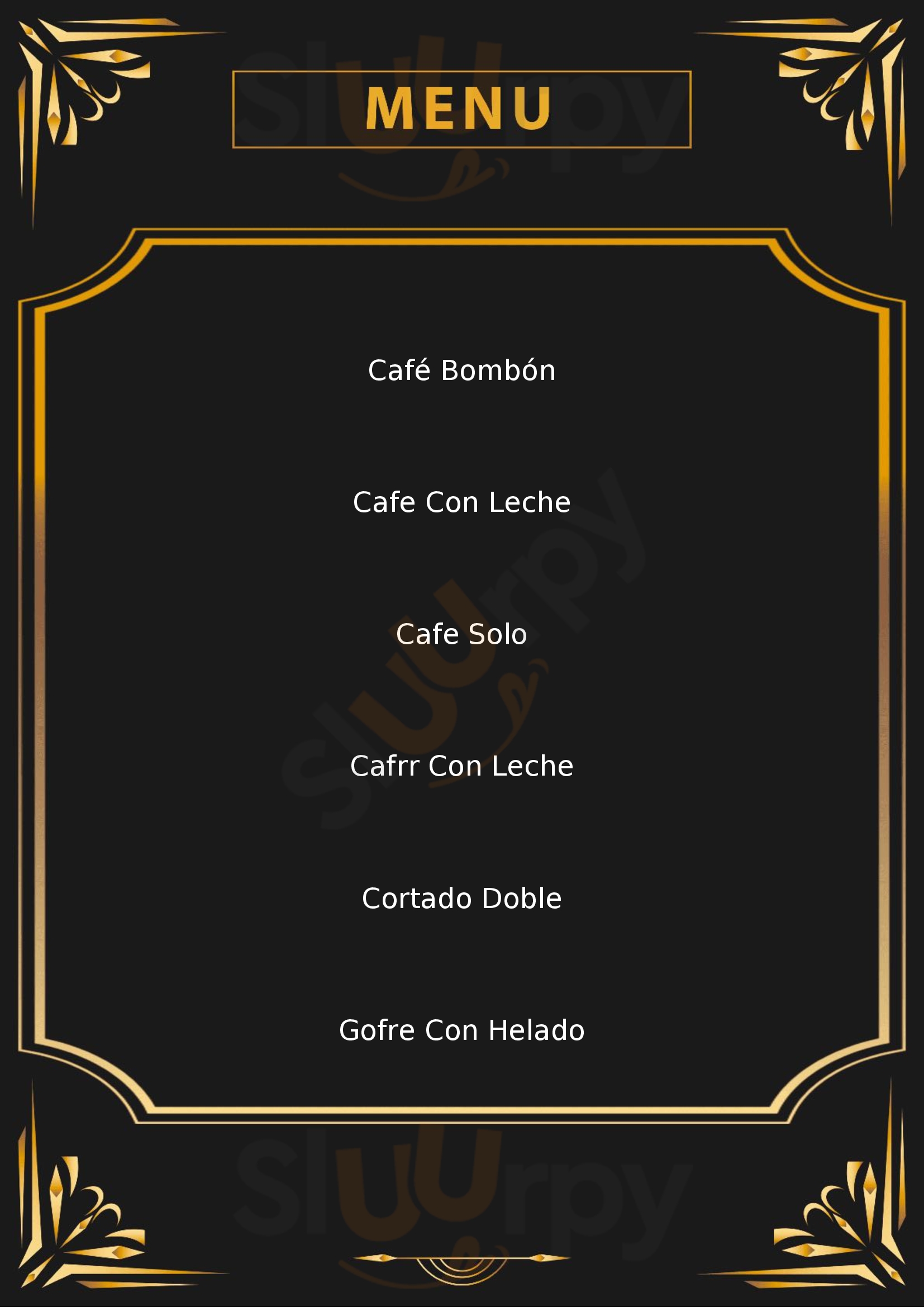 Cafe Luz De Luna Marbella Menu - 1