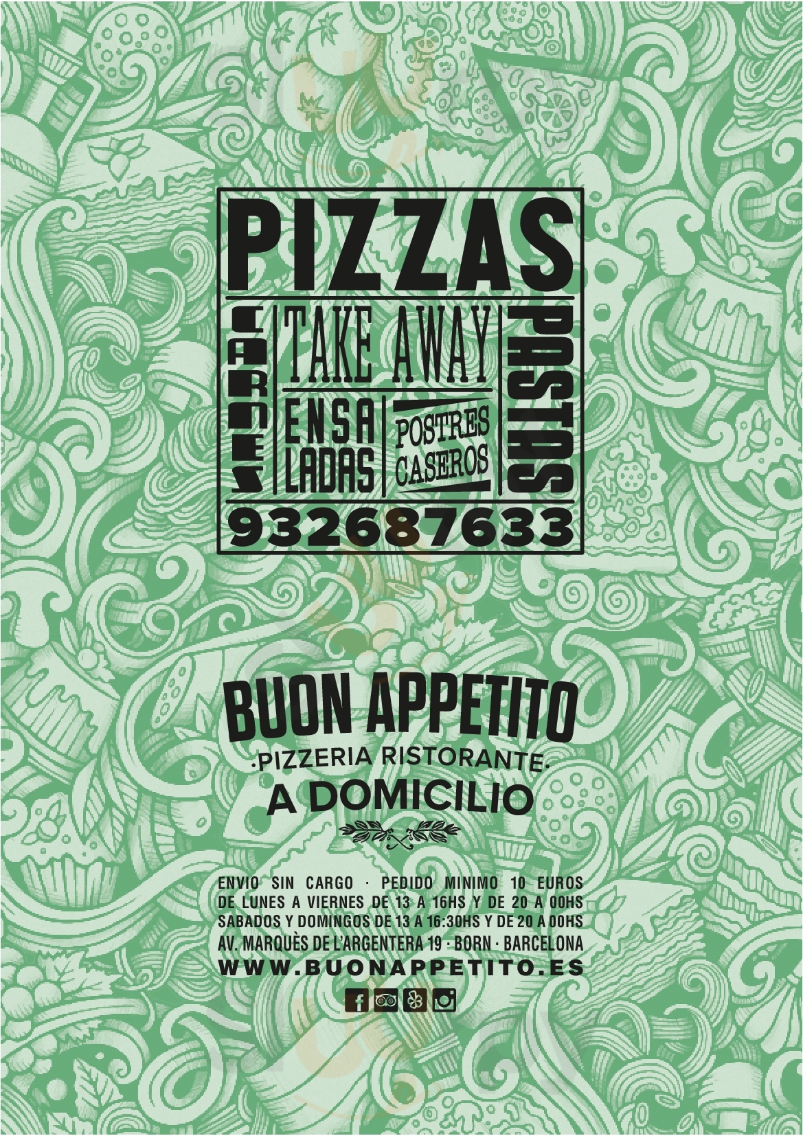 Main Menu - Restaurante Nao Colon