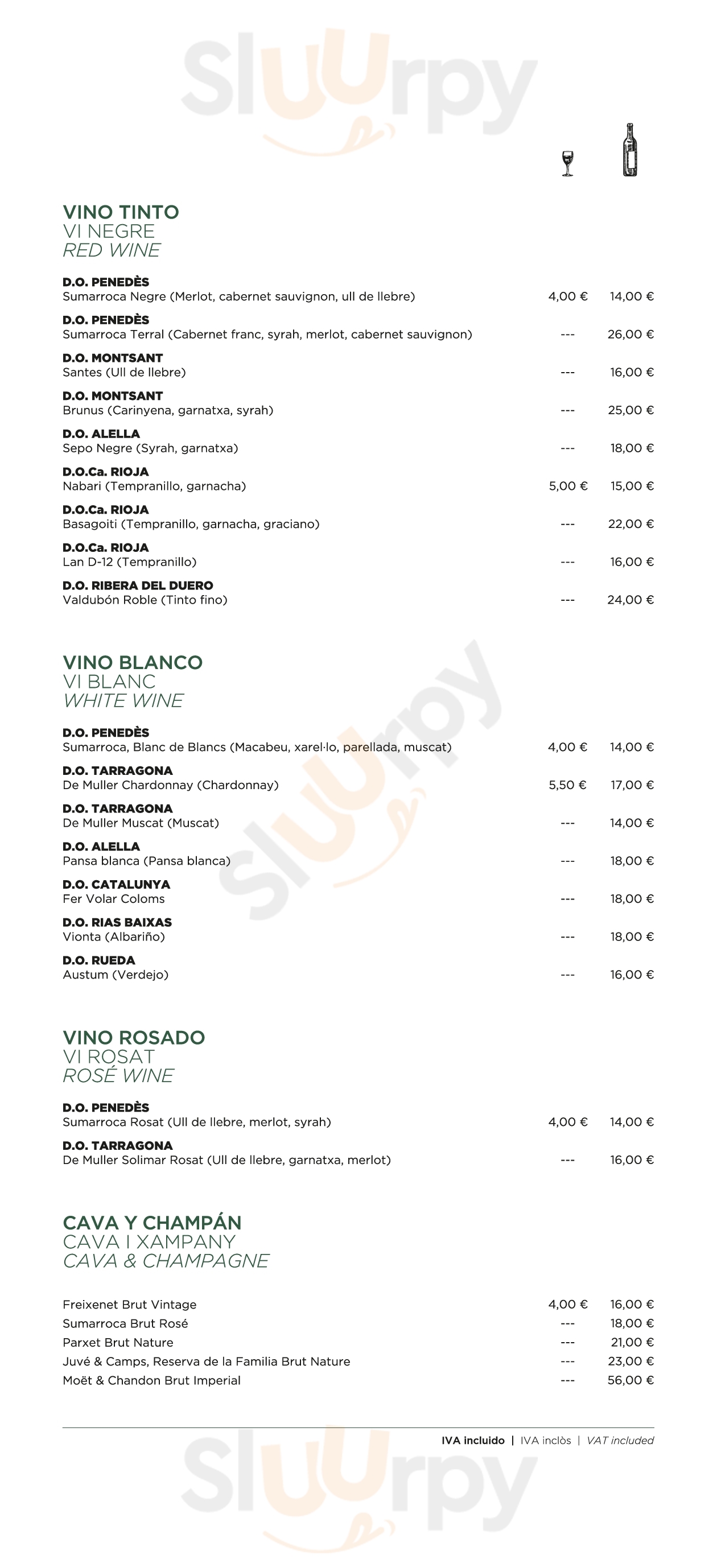 Lo Restaurant Barcelona Menu - 1