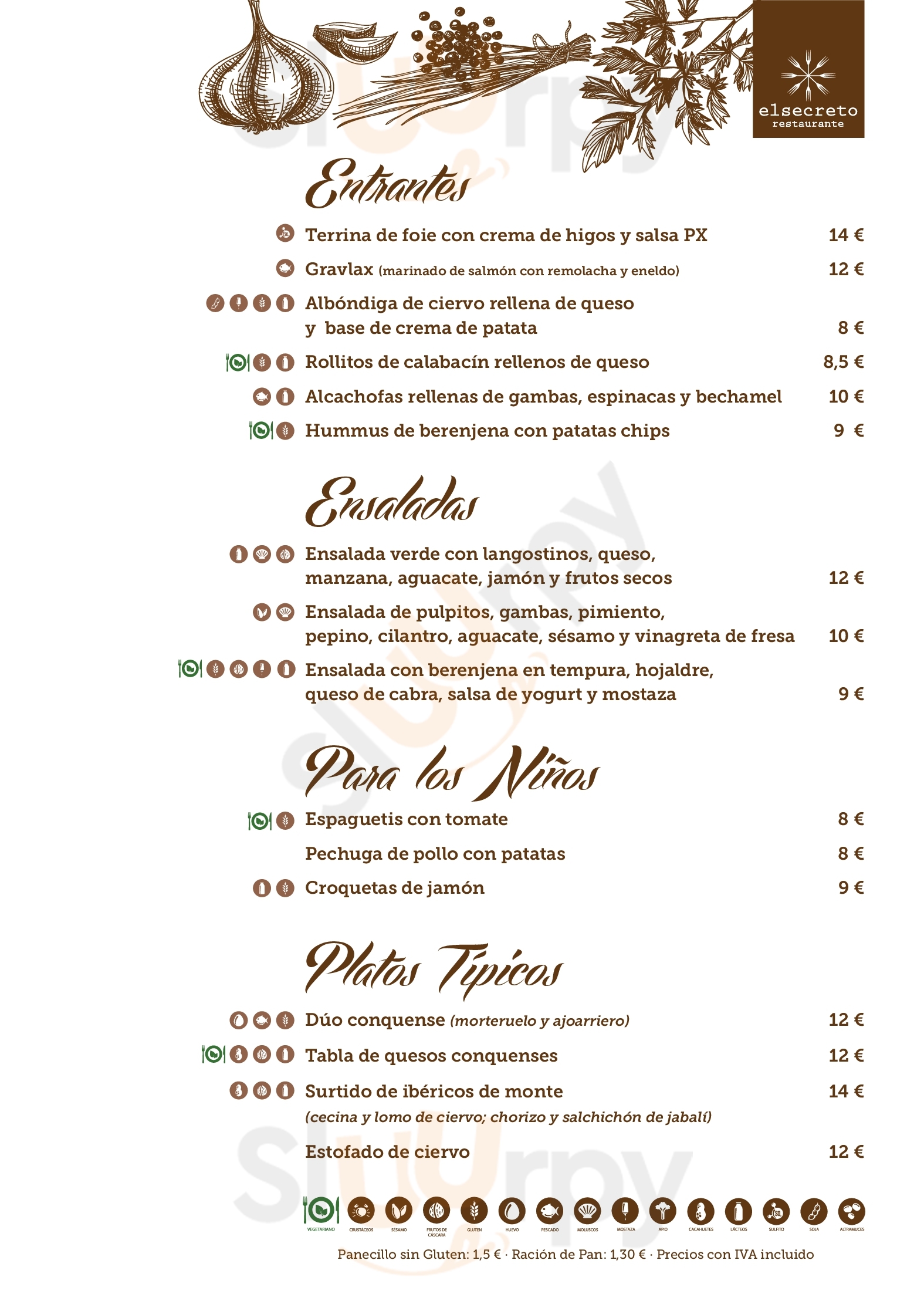 Restaurante El Secreto Cuenca Menu - 1