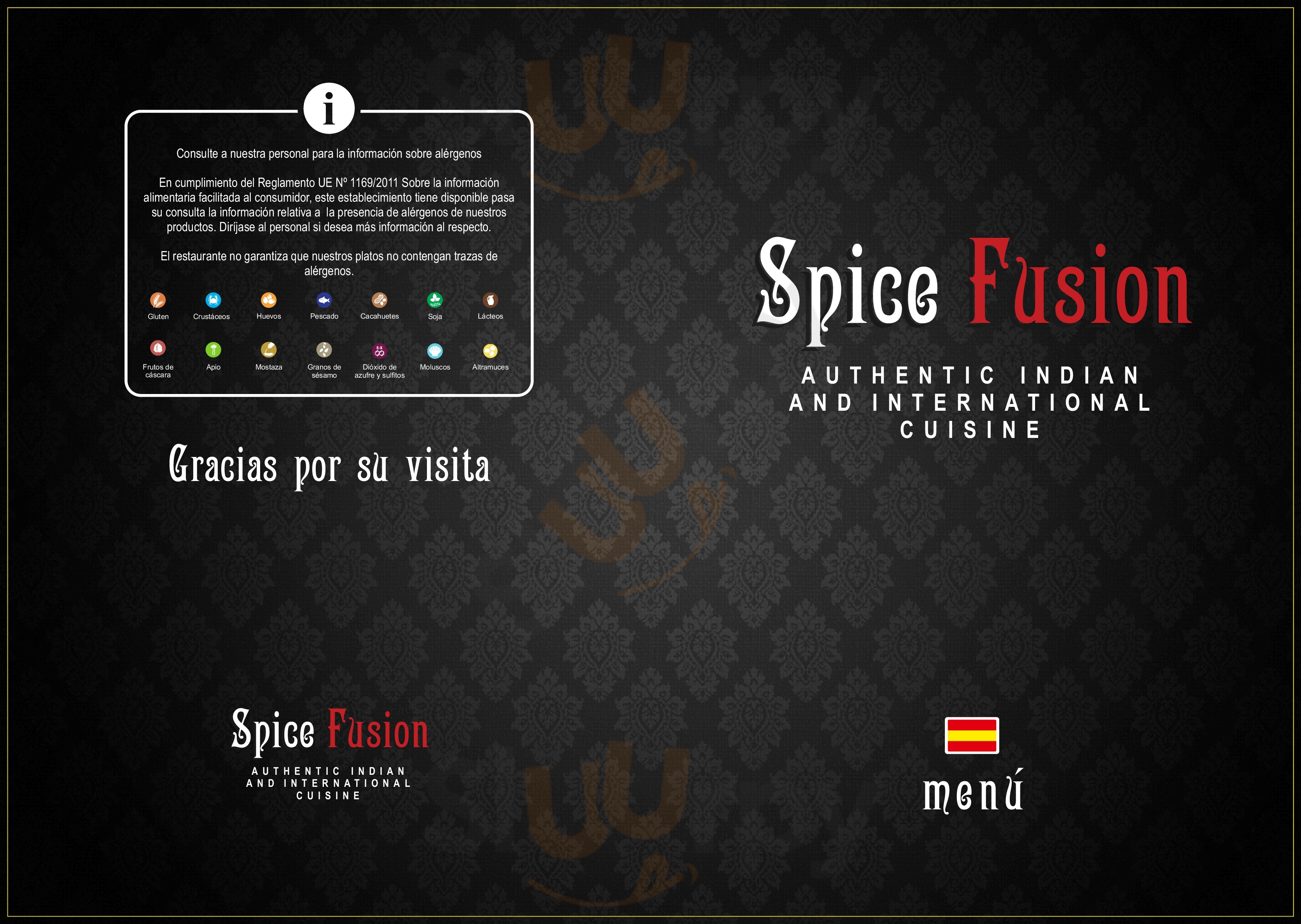 Spice Fusion Playa Blanca Menu - 1