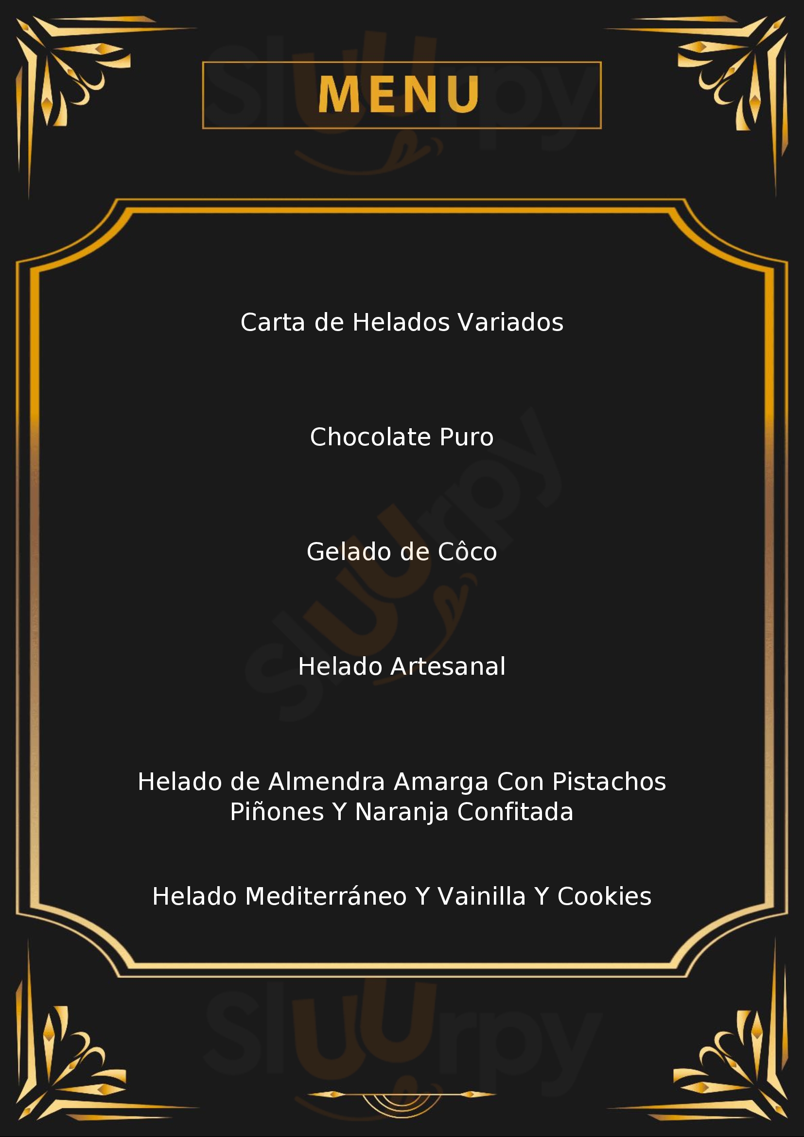 Helados Artesanos Agustin Mira Mérida Menu - 1