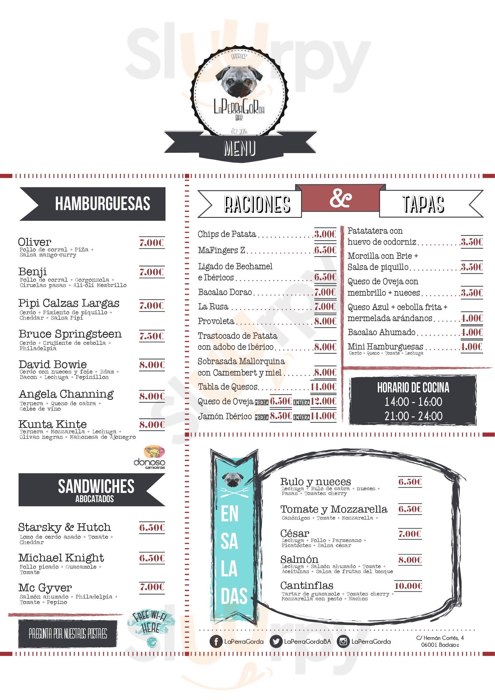 Menú principal - Laperragorda