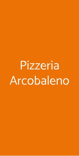 Pizzeria Arcobaleno, Treviso