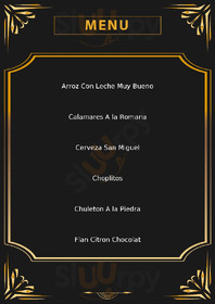 Do Pulpo menu