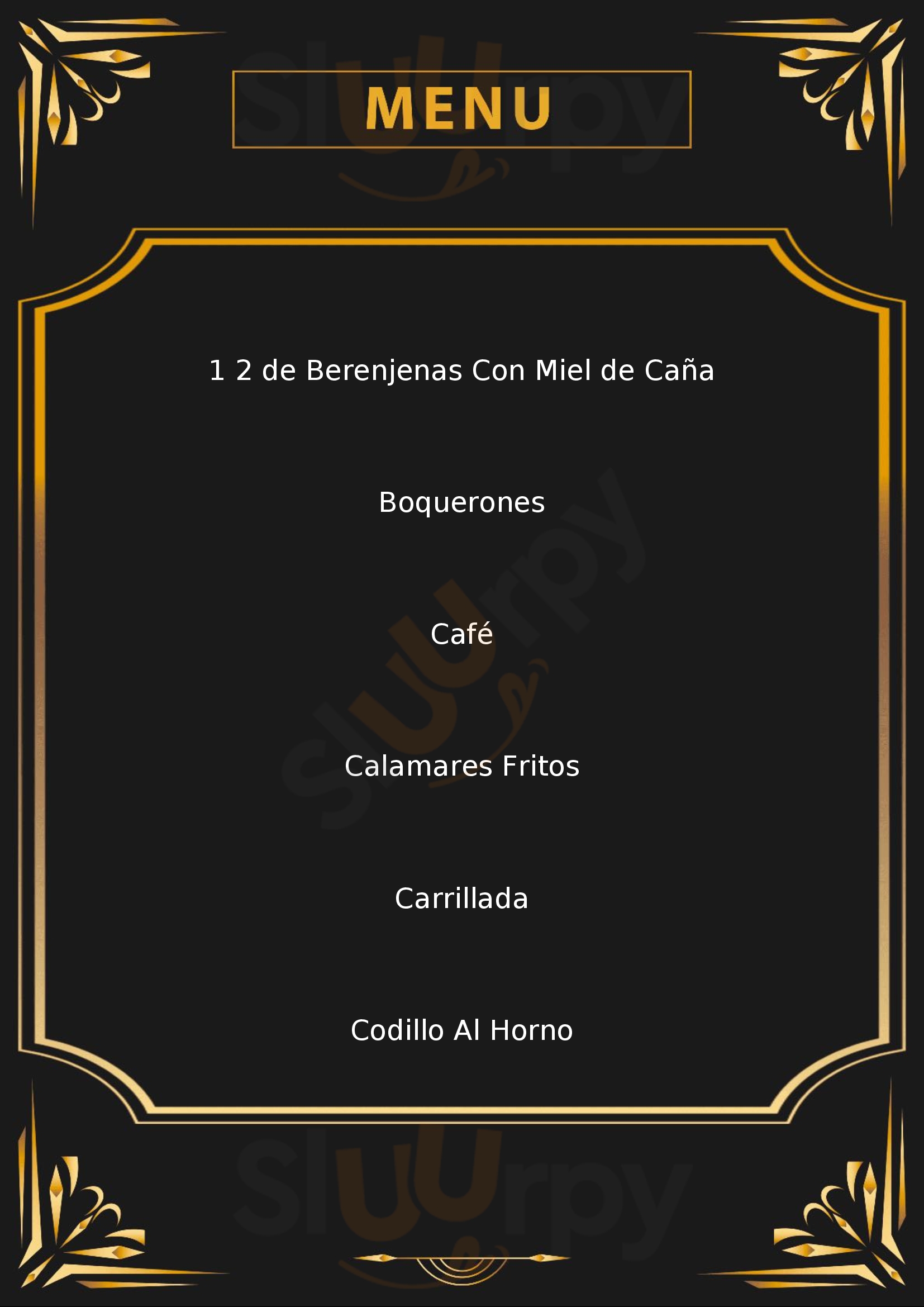 Taberna Casa Salinas Córdoba Menu - 1