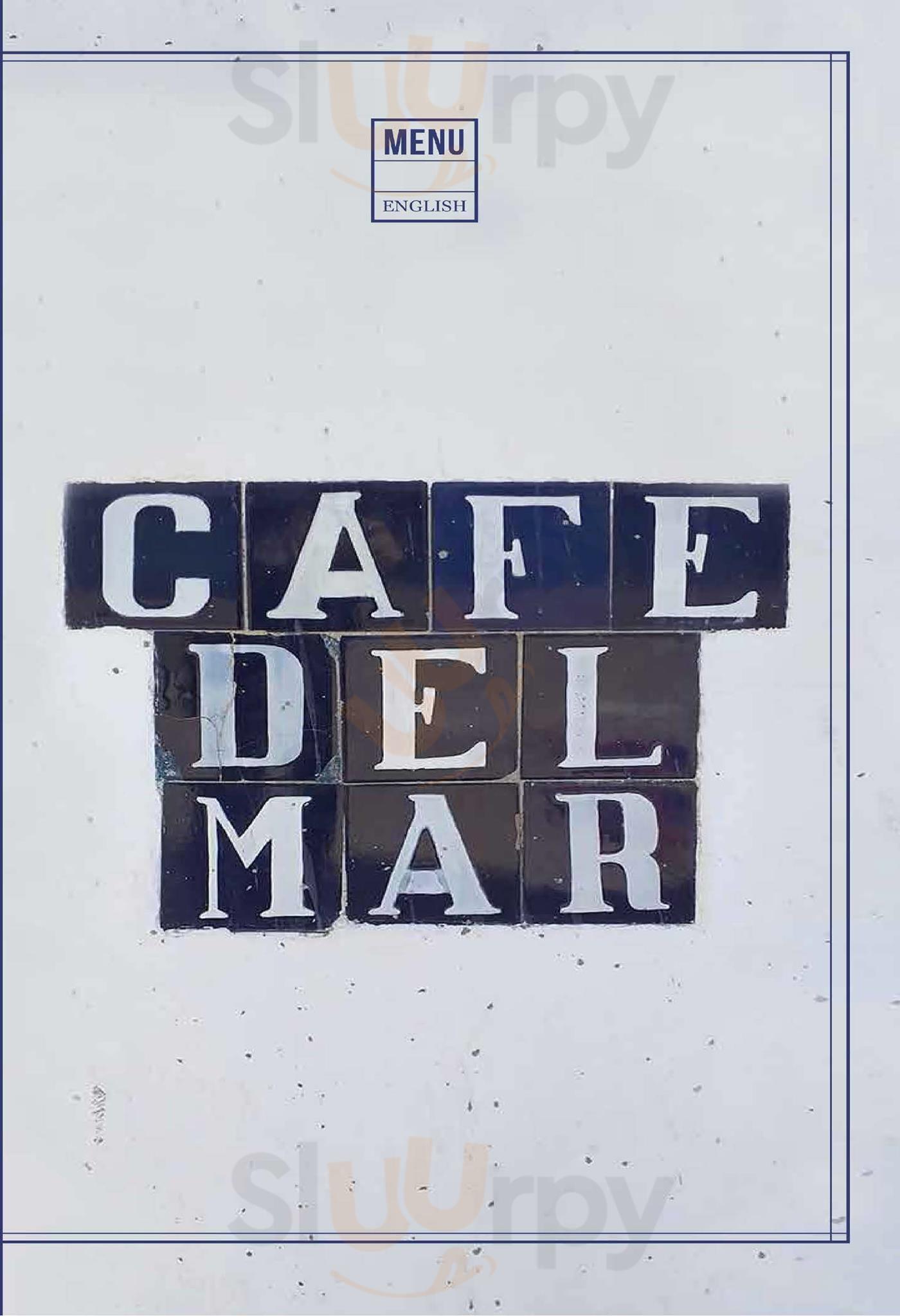 Café Del Mar Ibiza Sant Antoni de Portmany Menu - 1