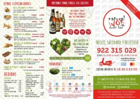 Prefijo desvanecerse Circunstancias imprevistas Natural Wok + Sushi Bar, San Cristóbal de La Laguna - Ver menú, reseñas y  verificar los precios