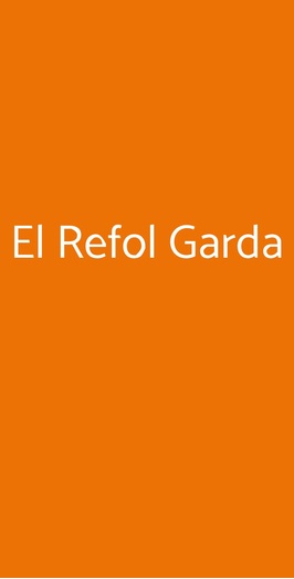 El Refol Garda, Garda