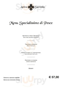 Menu pesce