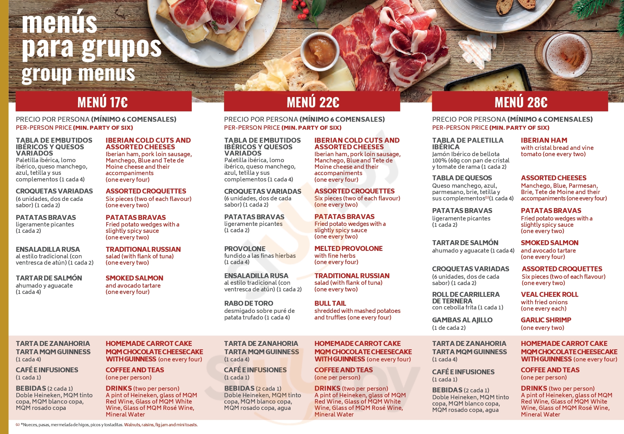 Más Q Menos L'Hospitalet de Llobregat Menu - 1