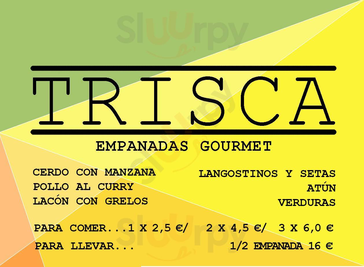 Trisca Empanadas Gourmet Vigo Menu - 1