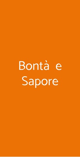 Bontà E Sapore, Torino