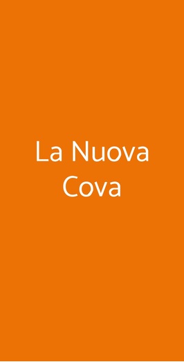 Ristorante La Nuova Cova, Padova