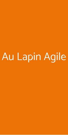 Au Lapin Agile, Torino