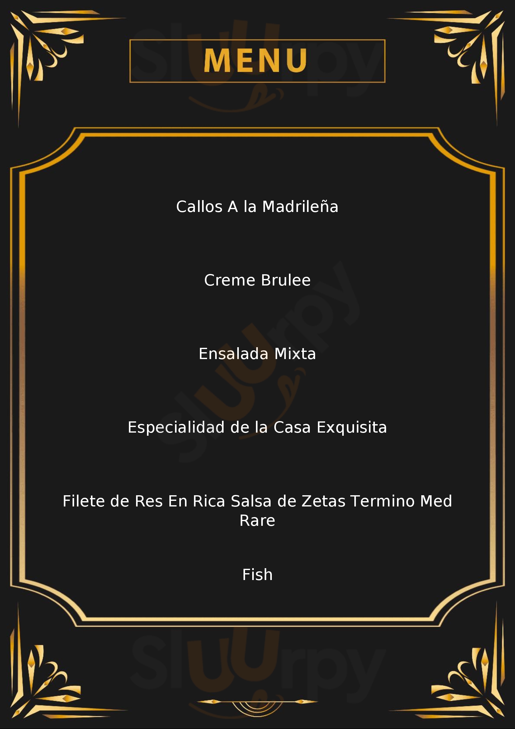 Restaurant Las Cazuelas De Julia Cartagena Menu - 1