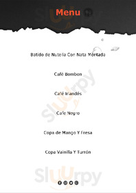 El Obrador menu