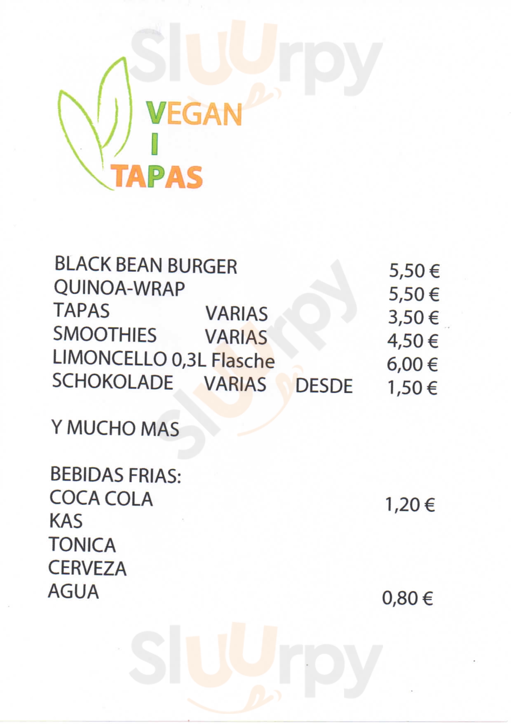 Vip-tapas Peguera Menu - 1