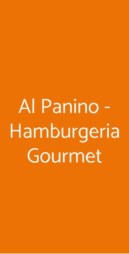 Al Panino, Roma