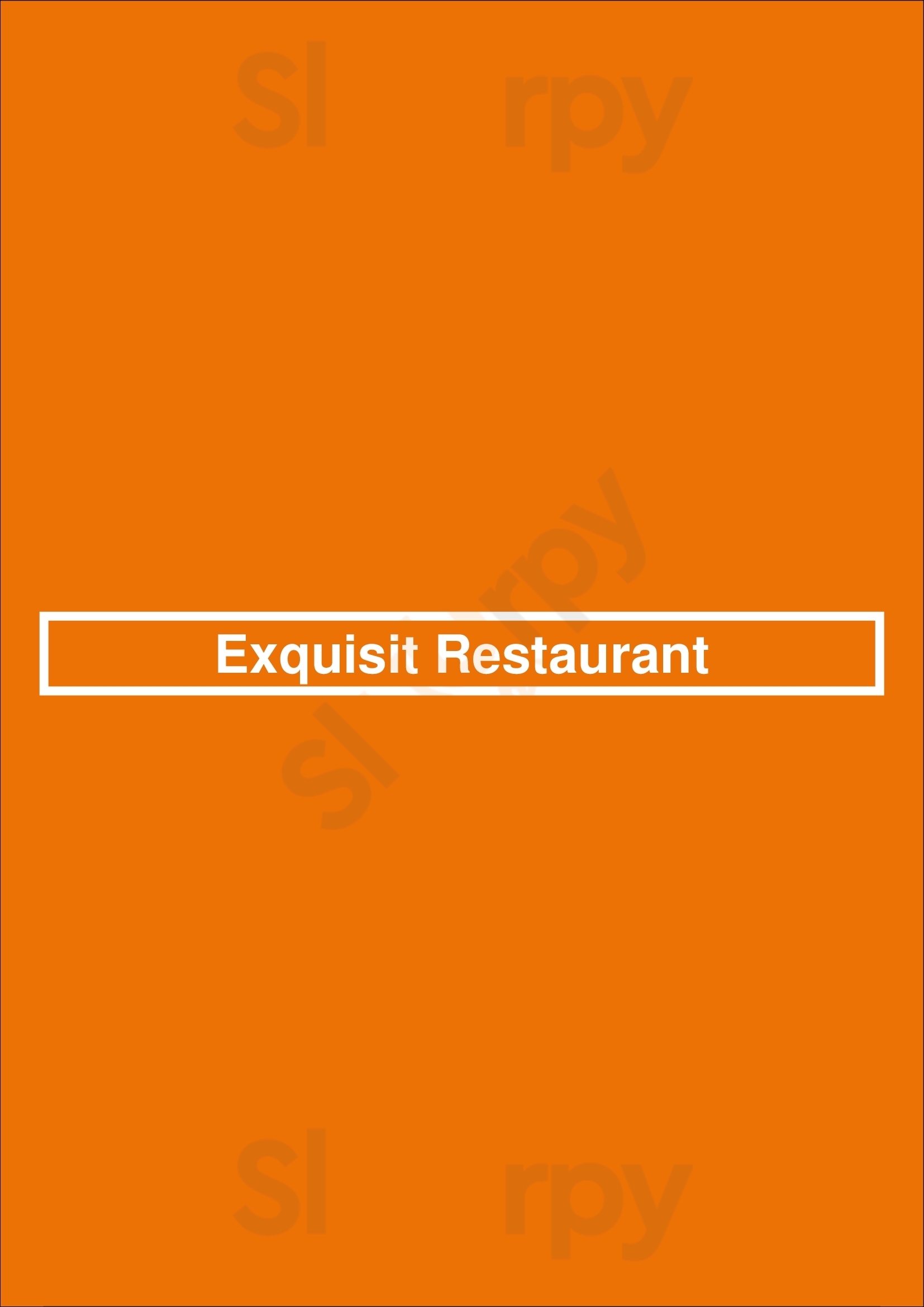 Exquisit Restaurant Sant Boi de Llobregat Menu - 1