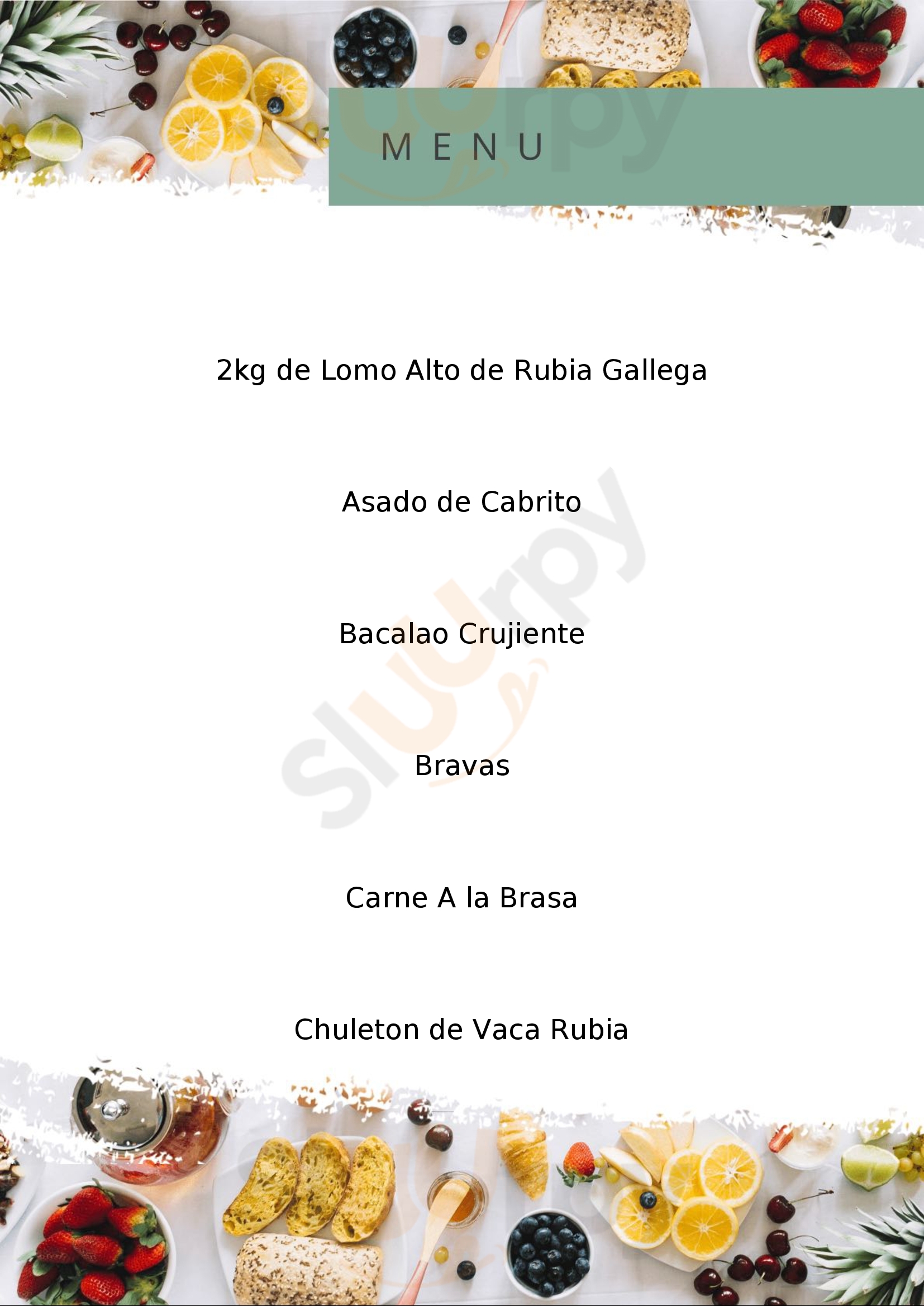 Asador La Nouba Guadalajara Menu - 1