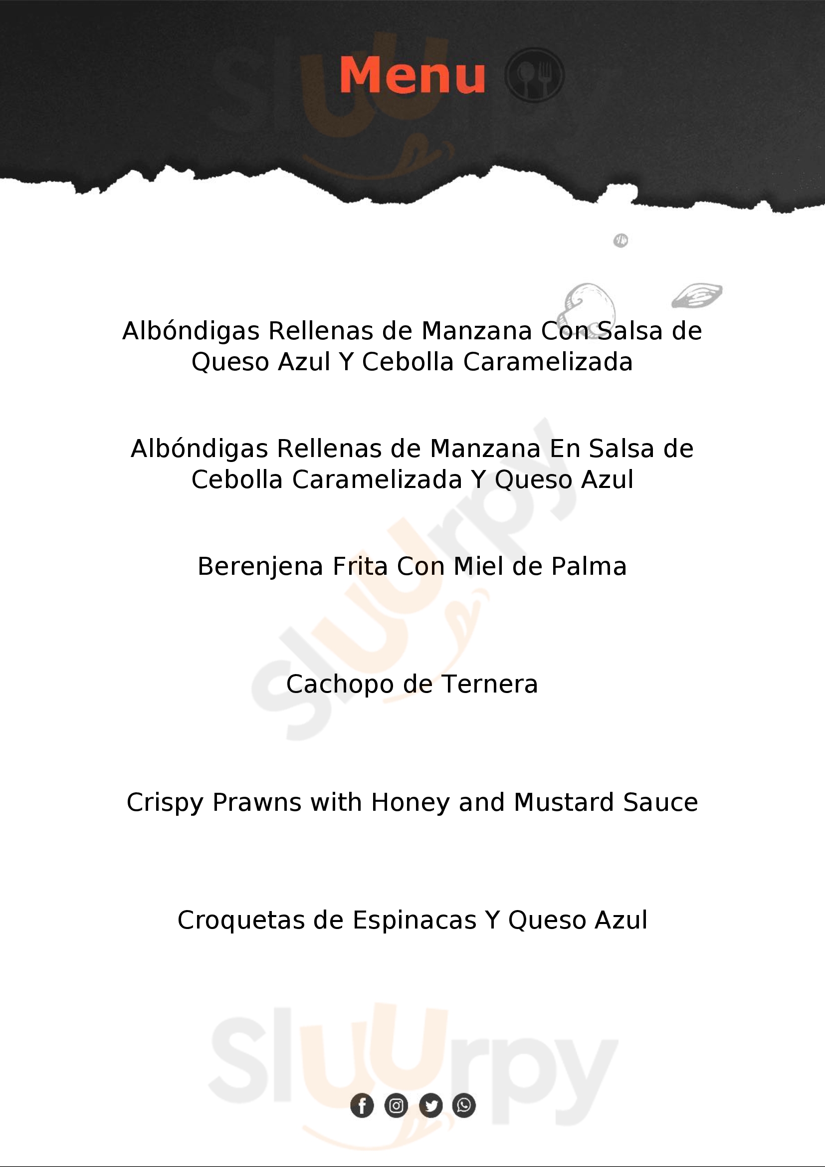 El Camino De Jose, Chriringuito Costa Calma Menu - 1