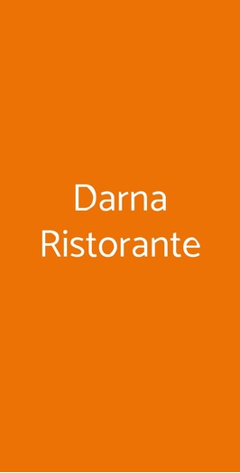 Darna Ristorante, Azeglio