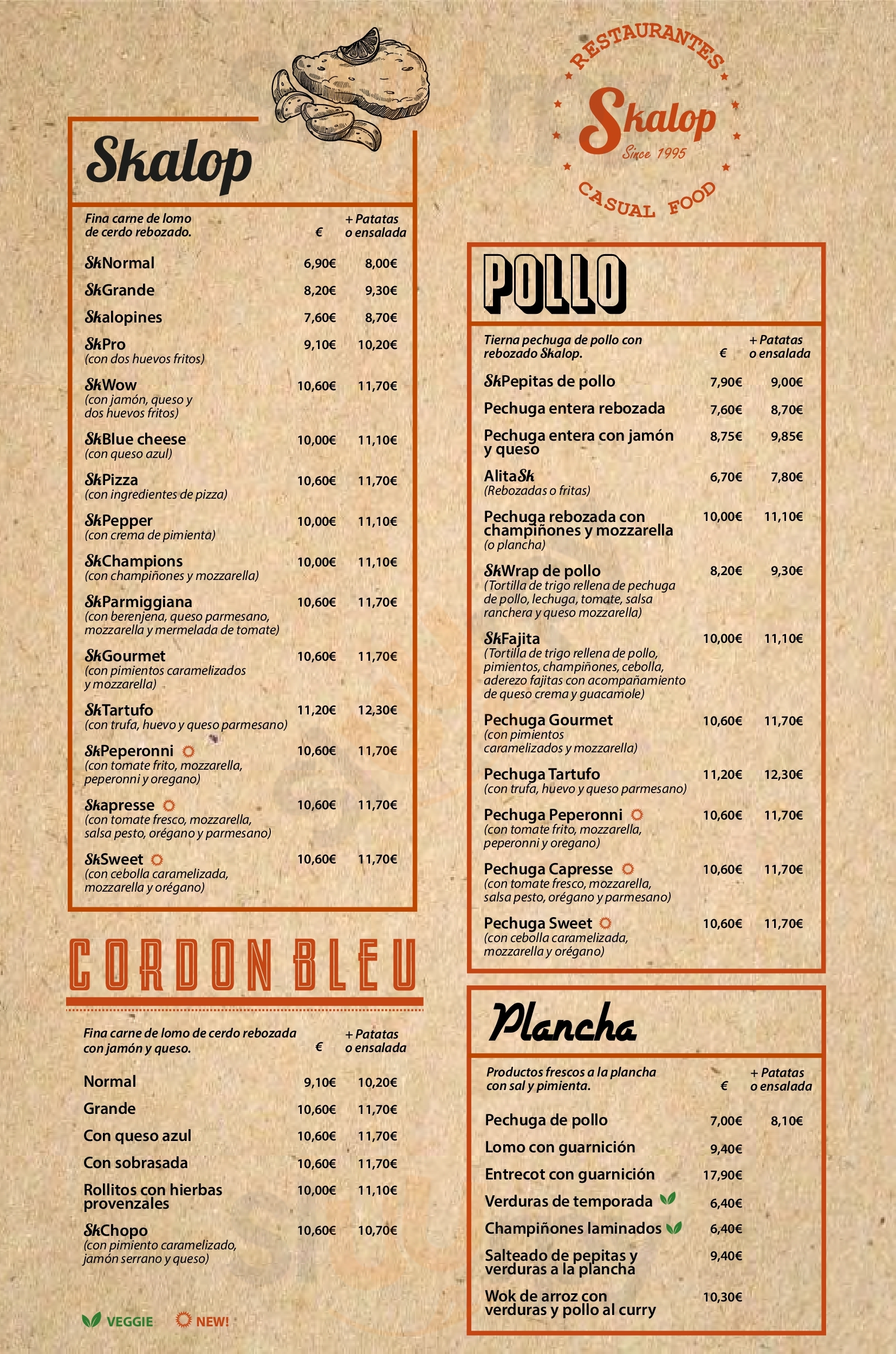 Skalop Llucmajor Llucmajor Menu - 1