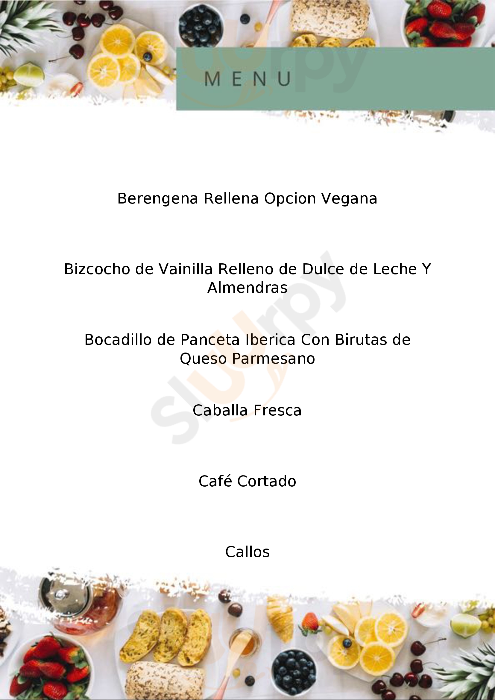 Bar Restaurante Alis Caldes Caldes de Montbui Menu - 1