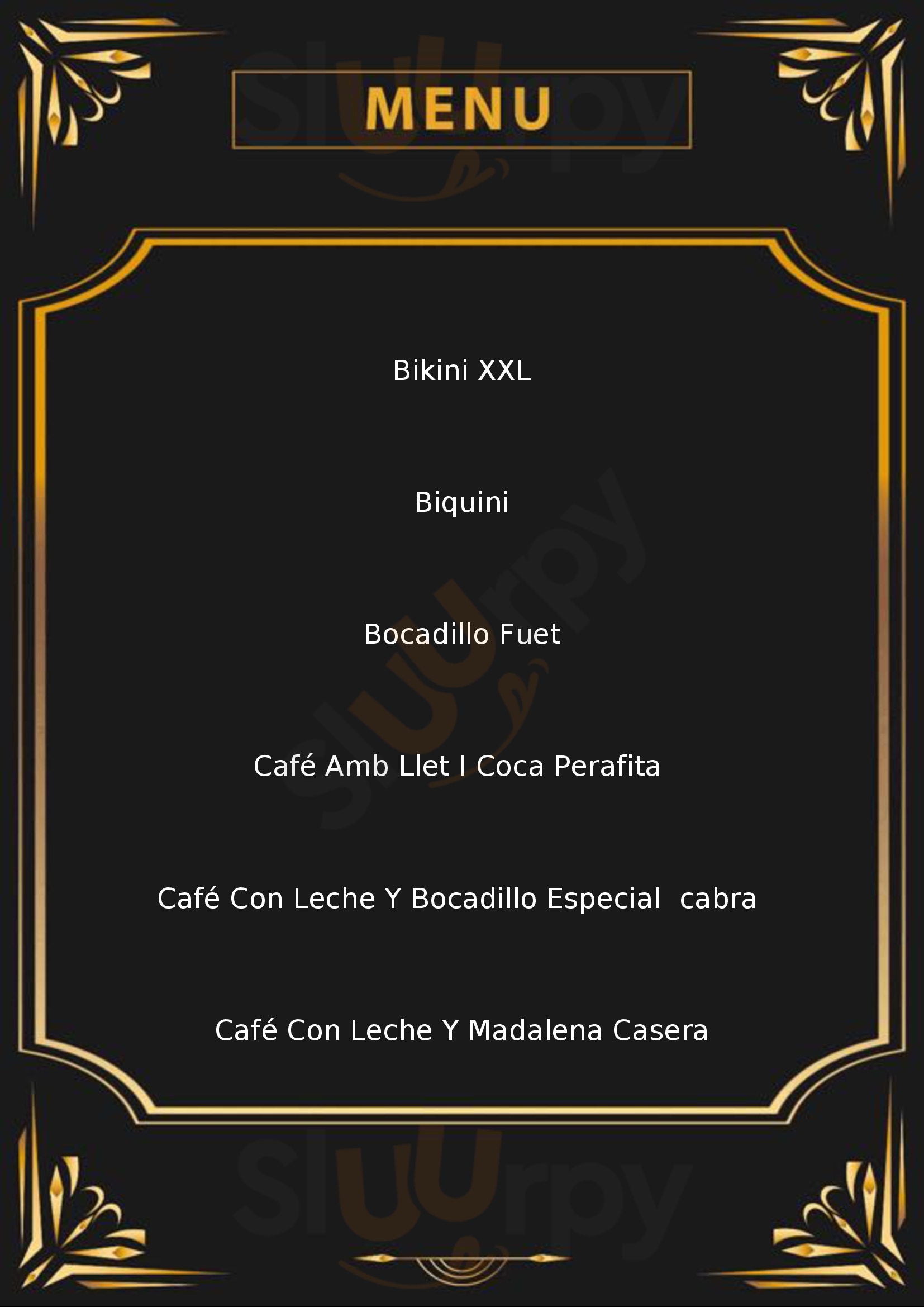 Pa De Sucre Sant Celoni Menu - 1