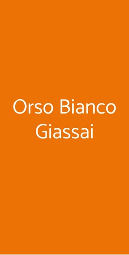 Orso Bianco Giassai, Lissone