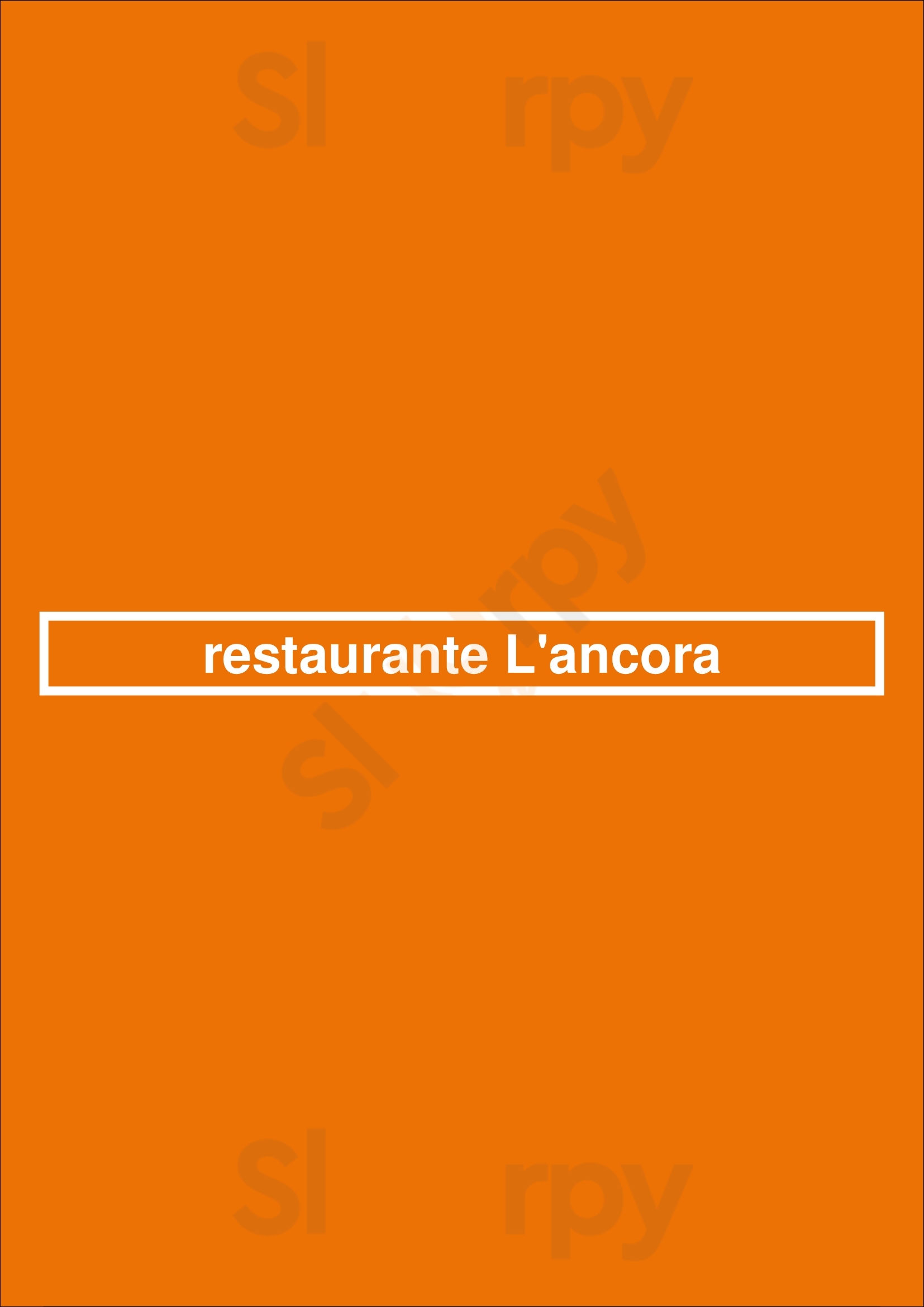 Restaurante L'ancora La Pobla de Farnals Menu - 1