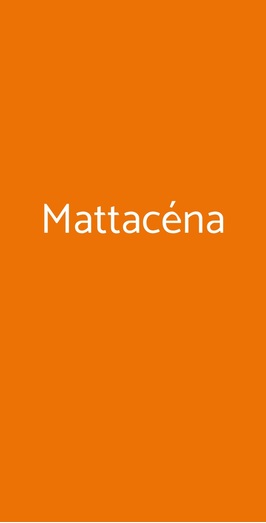 Mattacéna