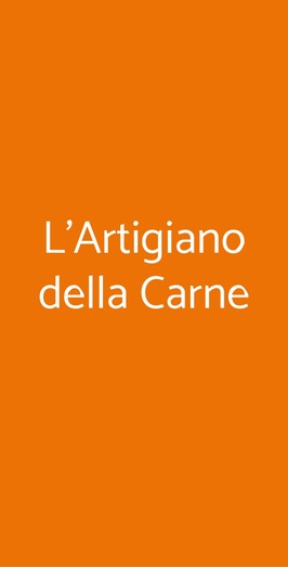 L'artigiano Della Carne, Civitanova Marche