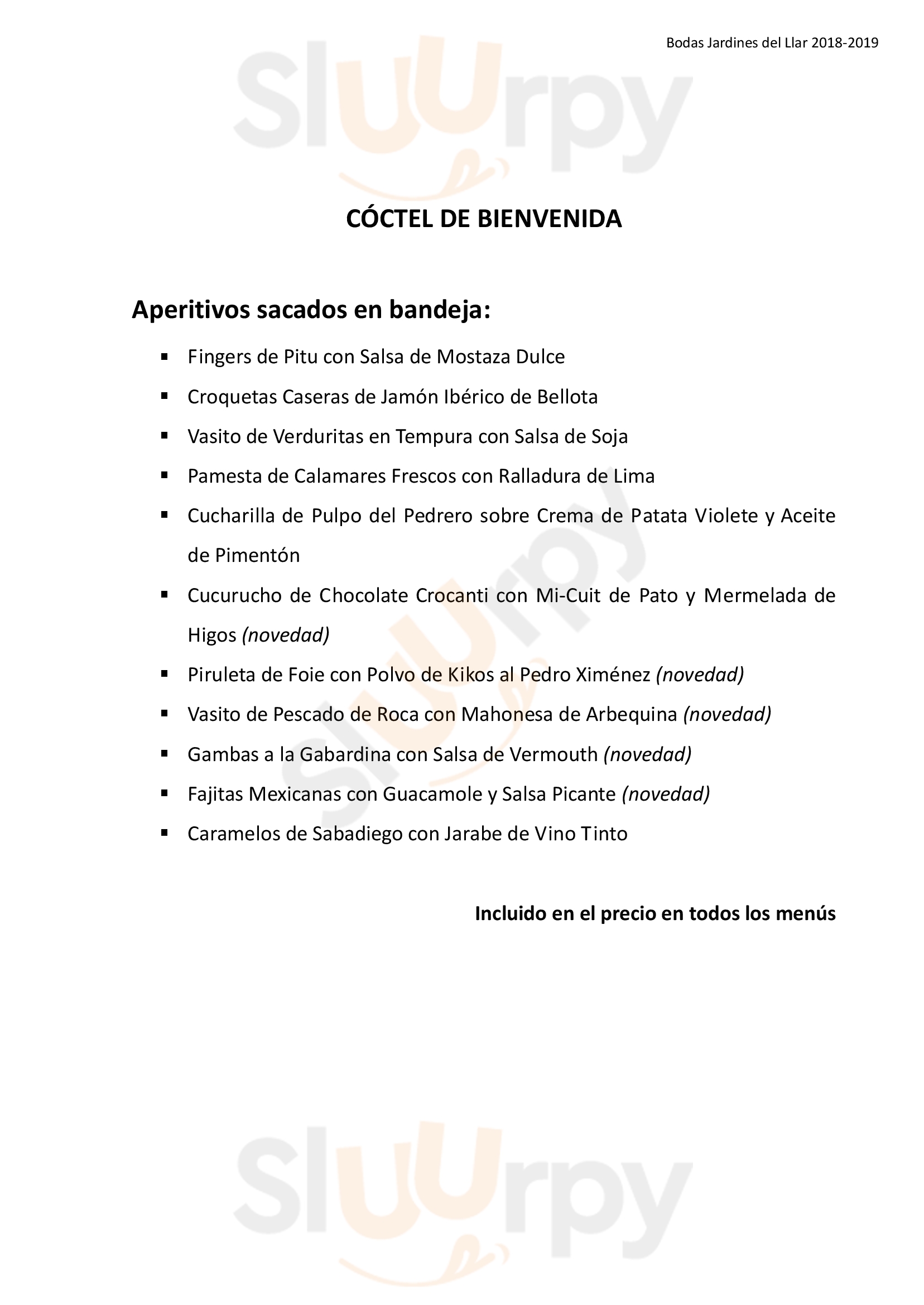 Llagar De Colloto Colloto Menu - 1