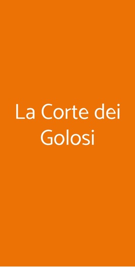 La Corte Dei Golosi, Cefalù