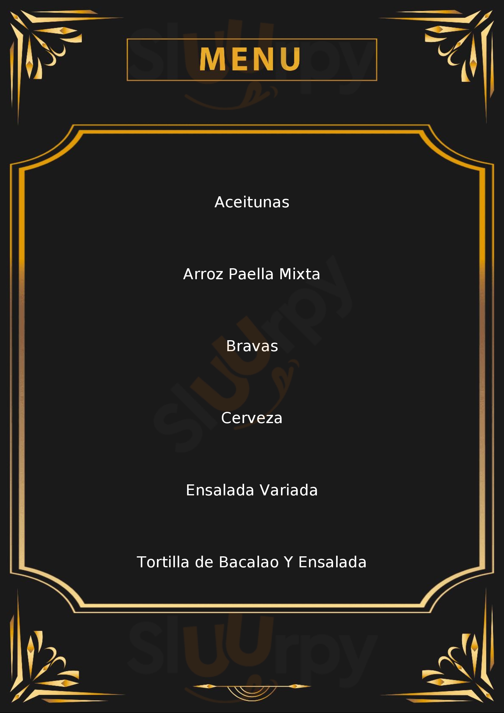 Casino Arbucies Arbucias Menu - 1