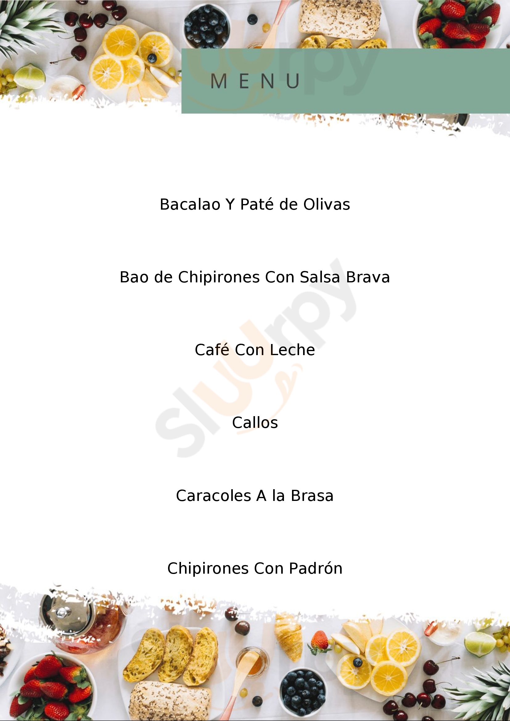 Bar Erian Ejea de los Caballeros Menu - 1