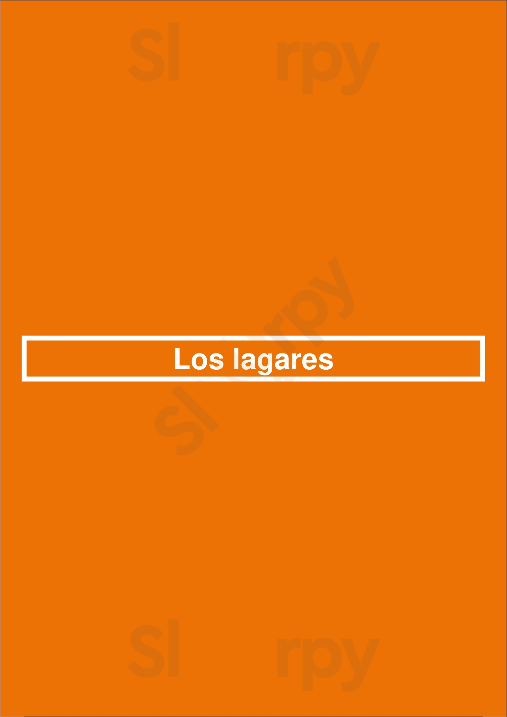 Los Lagares Maracena Menu - 1