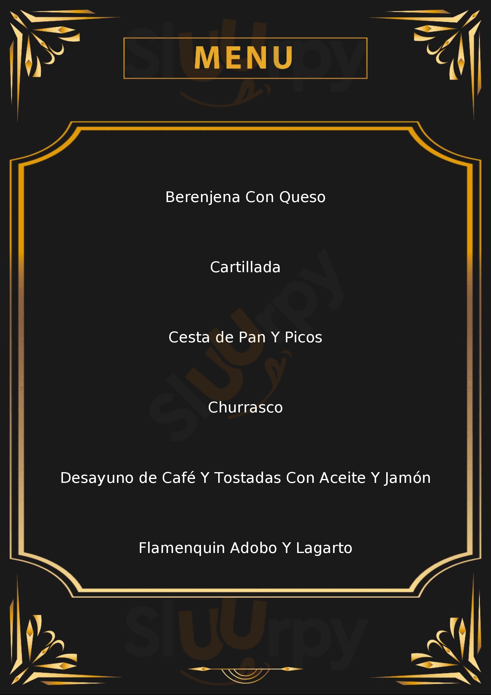 La Ventana De Zufre Zufre Menu - 1