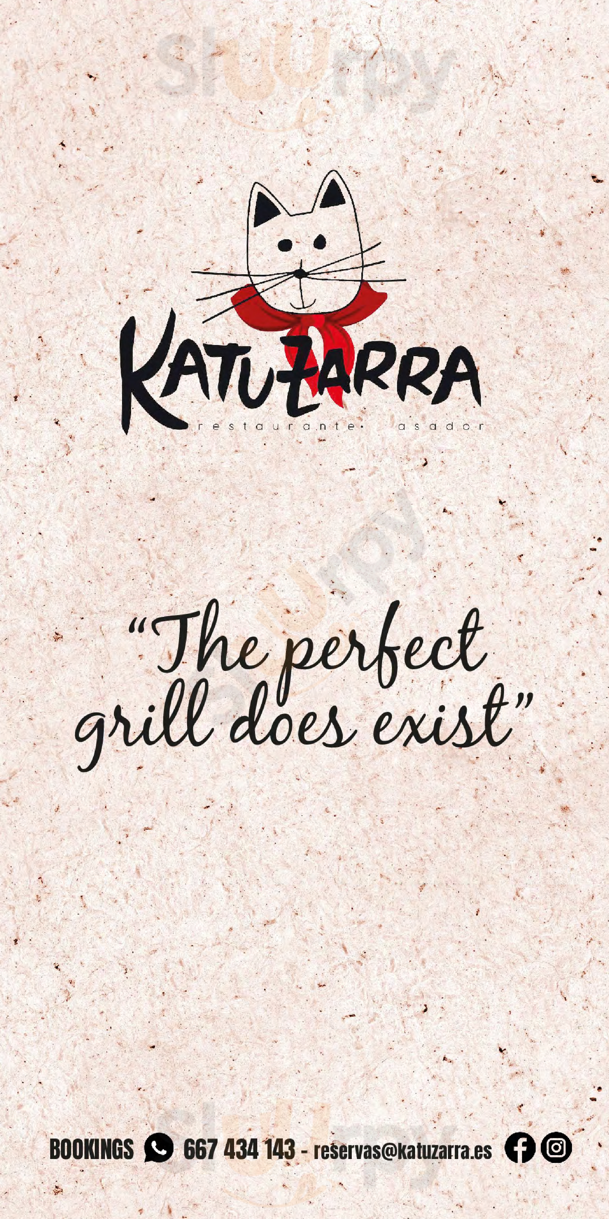 Katuzarra Pamplona Menu - 1