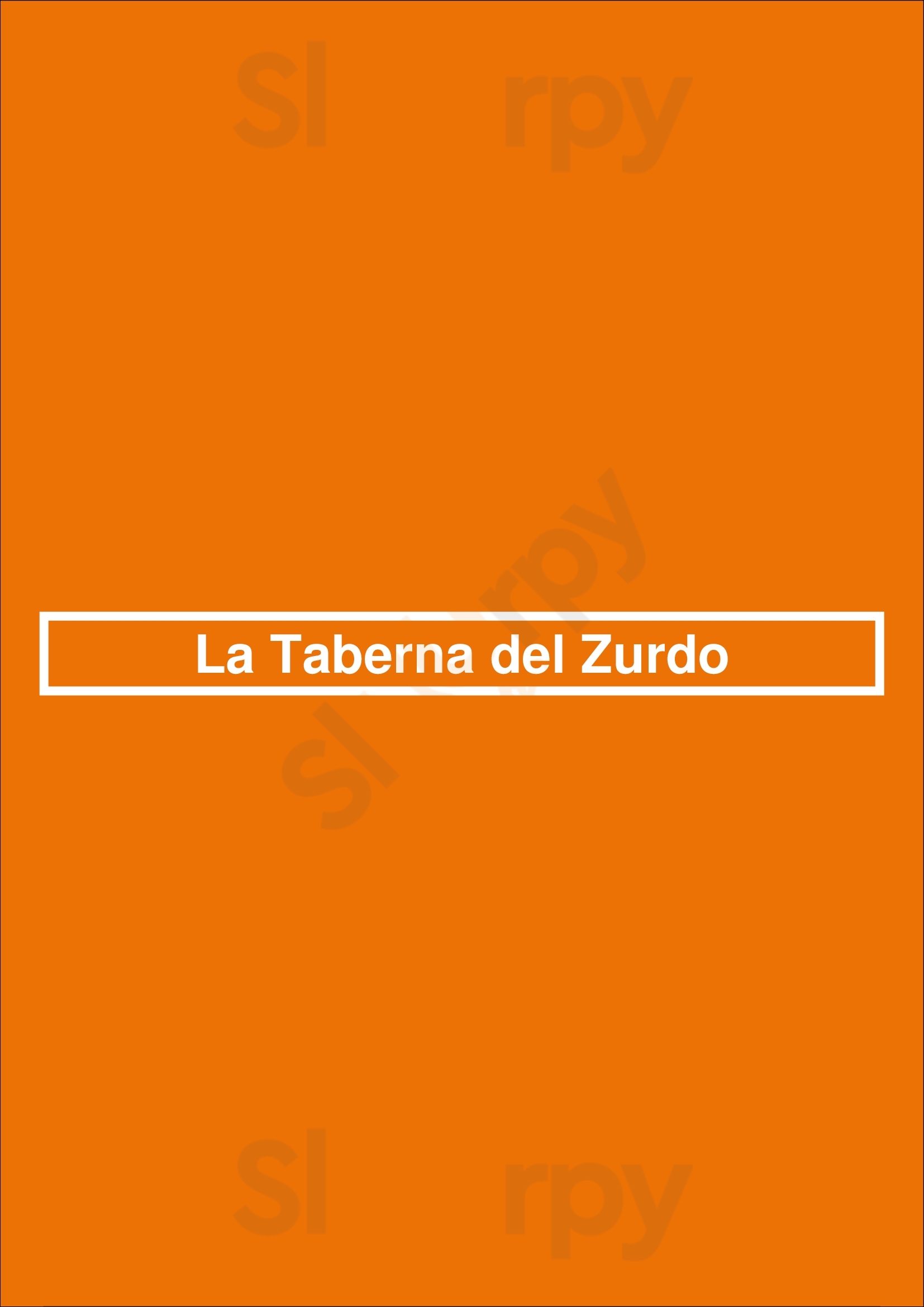 La Taberna Del Zurdo Oviedo Menu - 1