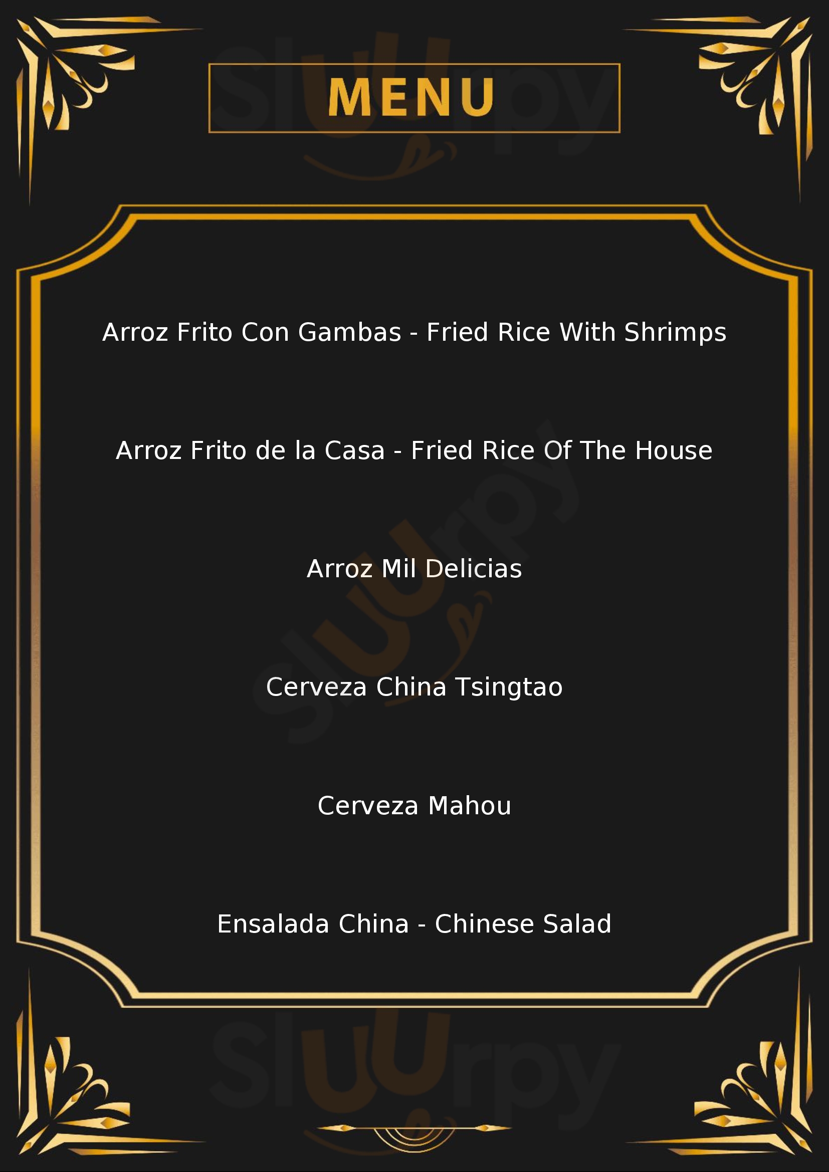 Restaurante Chino Tai Wan 7 Majadahonda Menu - 1